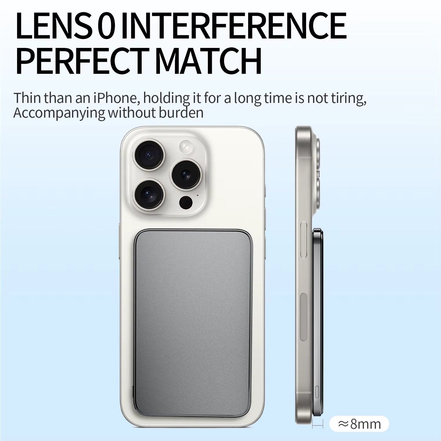 New Ultra Thin Alloy Powerbank Magnetic Power Bank Wireless Fast Charger for Iphone 16 15 14 13 12 Backup Battery for Magsafe