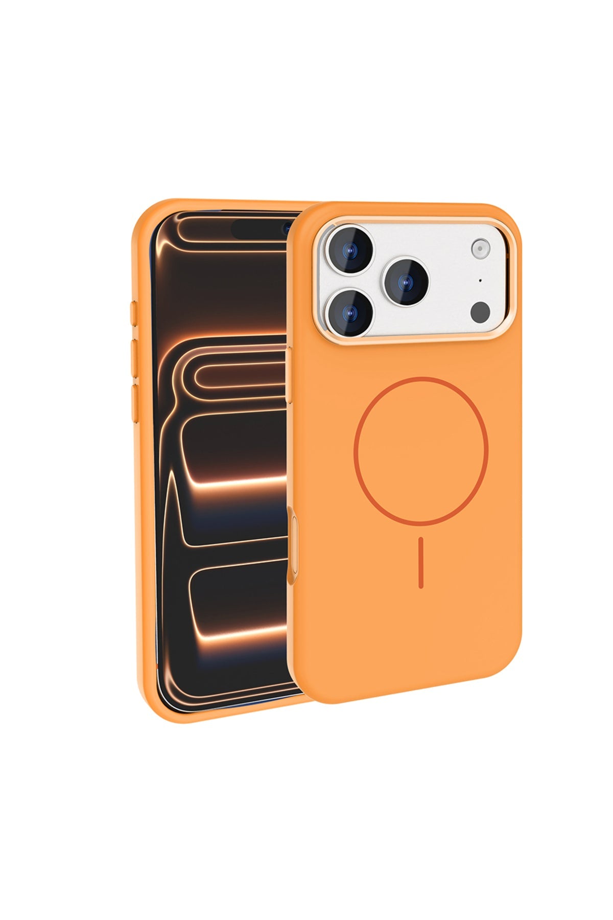 Premium iPhone 17 Pro Max Case with EDI Camera Metal Frame and Magnetic Charging - Sleek, Secure, and Stylish